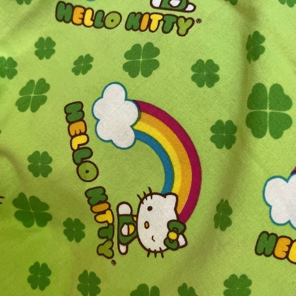 Hello Kitty Pillow Cases x 4 Vintage Handmade - Picture 6 of 7